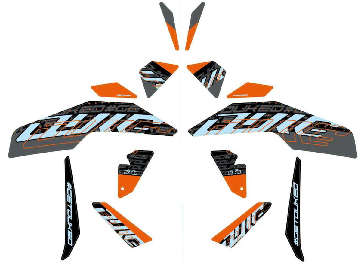 KTM Style graphics kit – 94308999100 – KTM part 94308999100