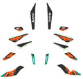 KTM Factory graphics kit – A60708999000 – KTM part A60708999000