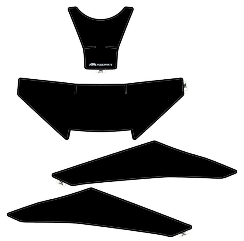KTM Fuel tank protection sticker kit – A62407960000 – KTM part A62407960000