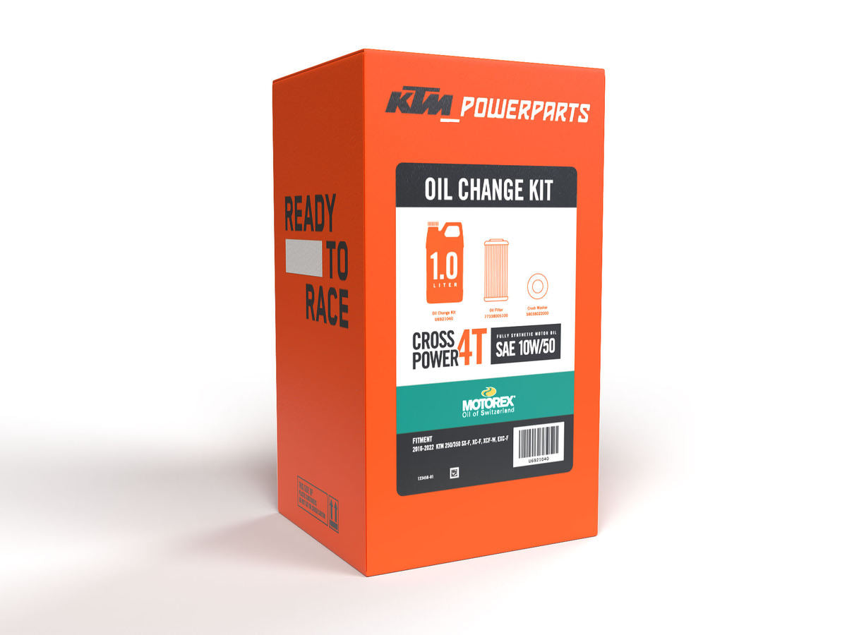 KTM Oil Change Kit (1-L/6) – KTM part U6921040
