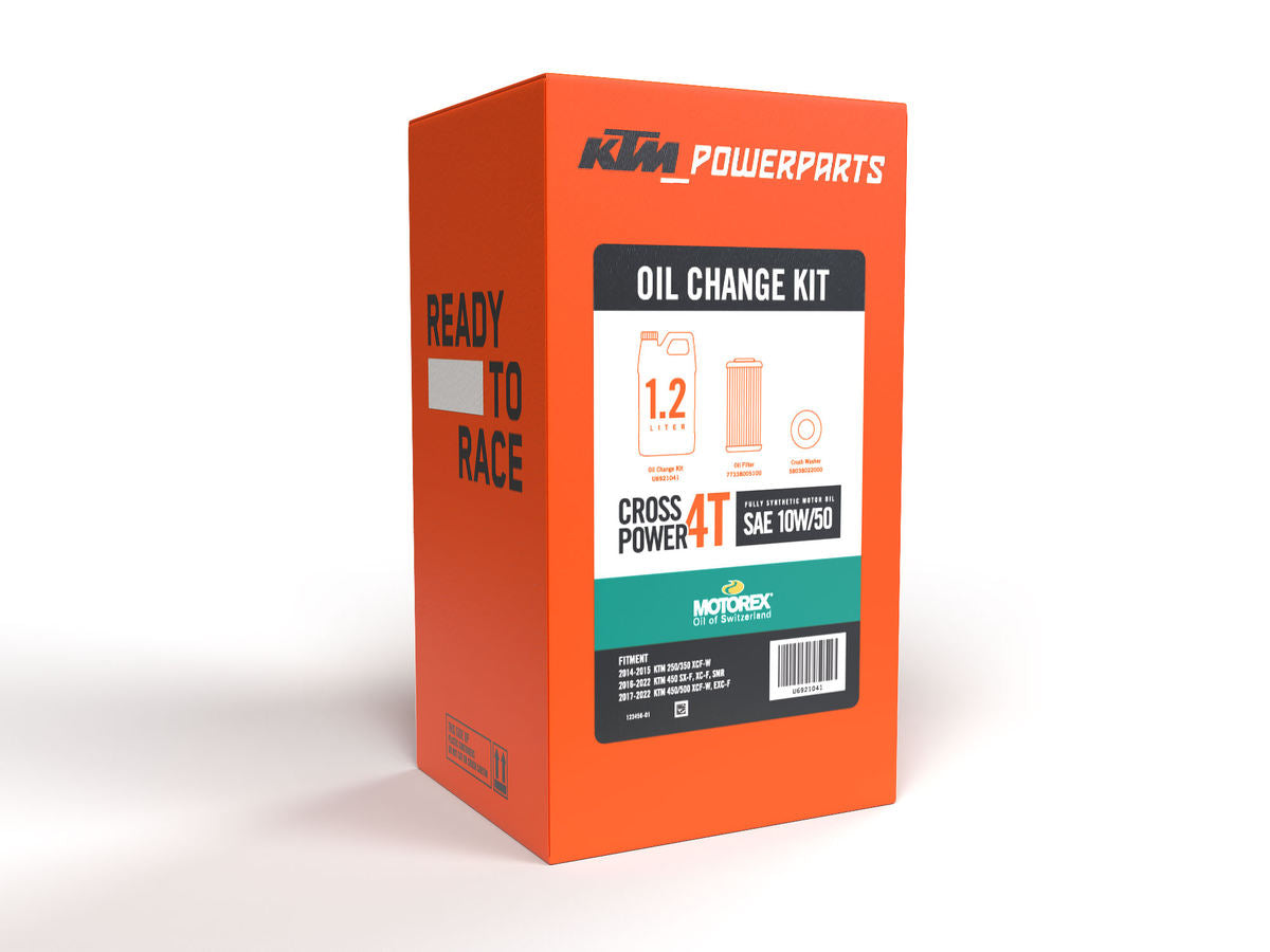 KTM Oil Change Kit (1.2-L/6) – KTM part U6921041