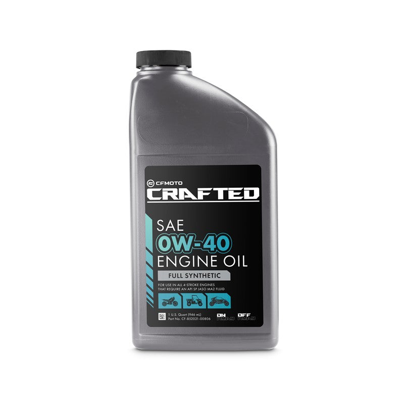 CFMOTO 0W-40 Full Synthetic Engine Oil, 1 Quart – CFMOTO part CF-852021-00806