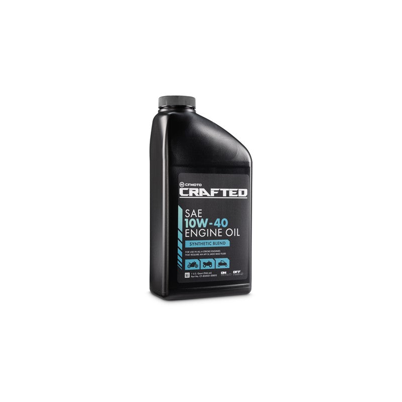 CFMOTO 10W-40 Synthetic Blend Engine Oil, 1 Quart – CFMOTO part CF-852021-00810