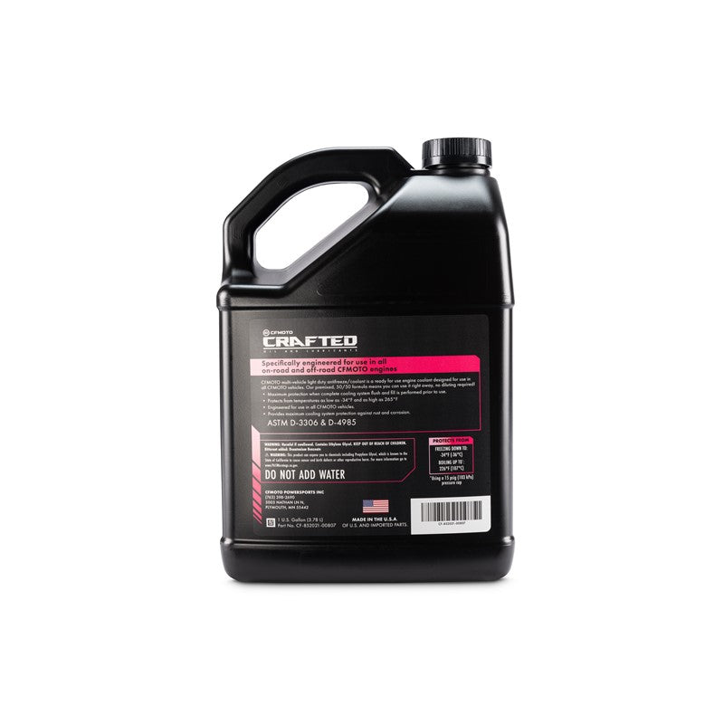 CFMOTO Premixed Antifreeze Coolant, 1 Gallon product image 3